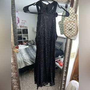 lace tight fitted dress